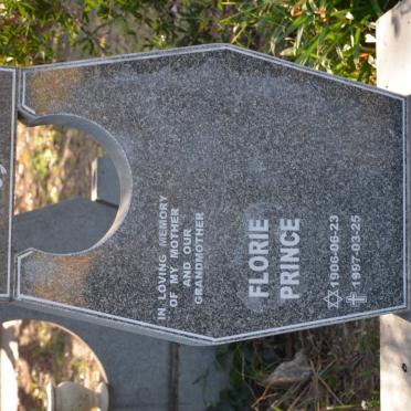 PRINCE Florrie 1906-1997