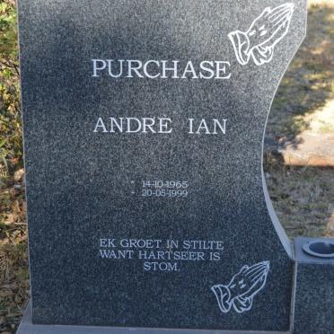 PURCHASE André Ian 1965-1999