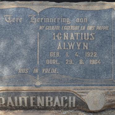 RAUTENBACH Ignatius Alwyn 1922-1964