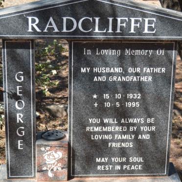 RADCLIFFE George 1932-1995