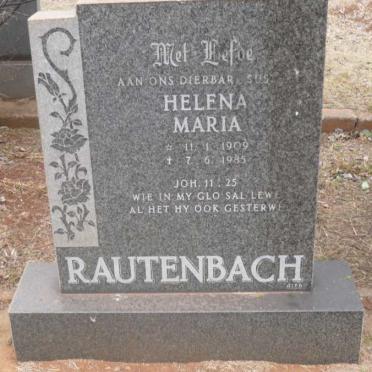 RAUTENBACH Helena Maria 1909-1985