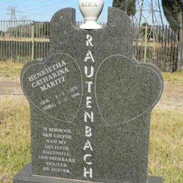 RAUTENBACH Henrietha Catharina Maritz 1973-1996