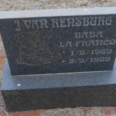 RENSBURG La-Franco, J. van 1989-1989