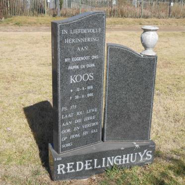 REDELINGHUYS Koos 1918-1998