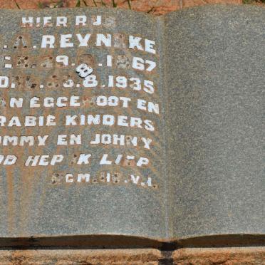 REYNEKE J.A. 1867-1935