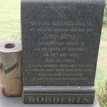 ROBBERTS John Henry -1955