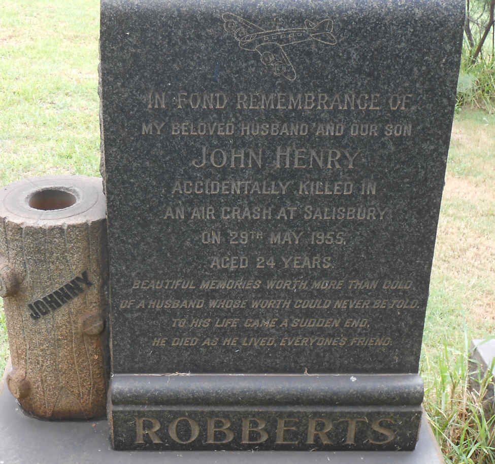 ROBBERTS John Henry -1955