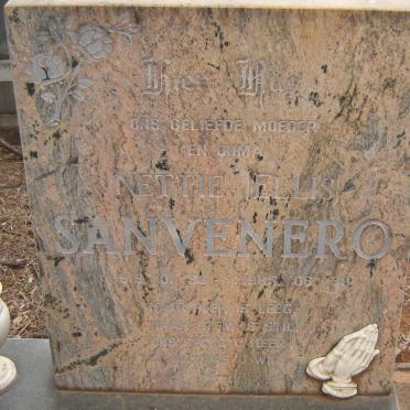 SANVENERO Nettie nee ELLIS 1919-1985
