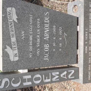 SCHOEMAN Jacob Arnoldus 1908-1977