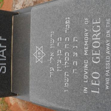 SHAFF Leo George -1985