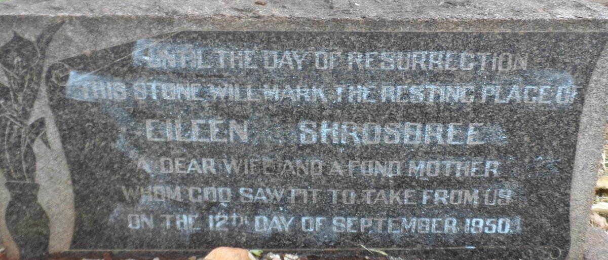 SHROSBREE Eileen -1950