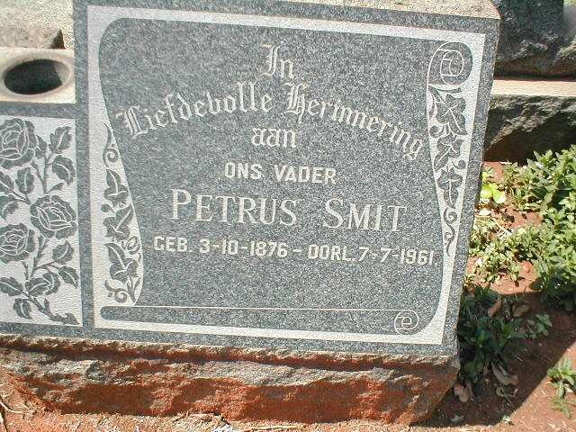 SMIT Petrus 1876-1961
