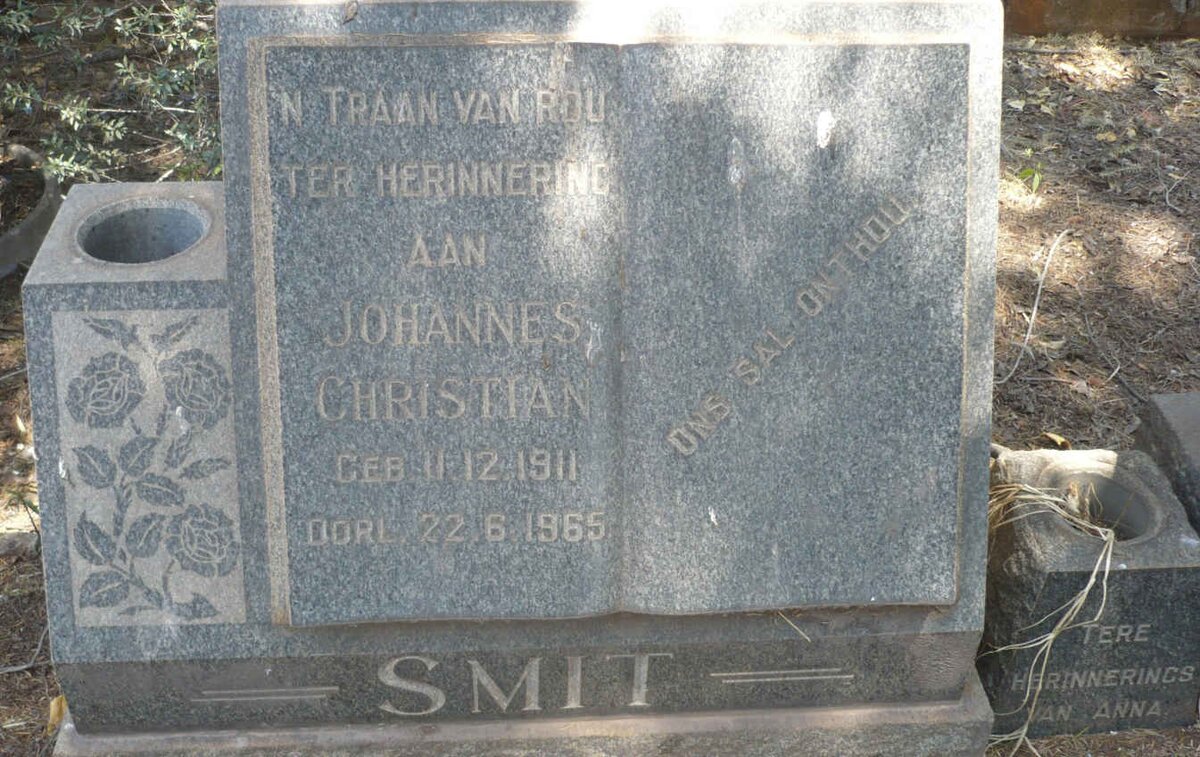 SMIT Johannes Christian 1911-1965