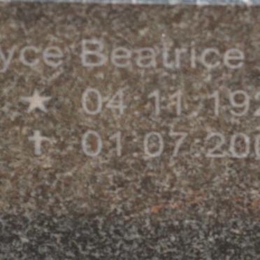 SMITH Joyce Beatrice 1929-2003