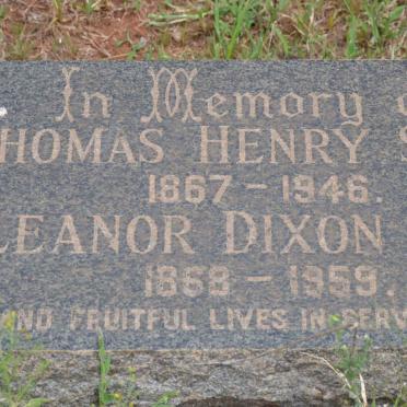 SMITH Thomas Henry 1867-1946 &amp; Eleanor Dixon 1868-1959