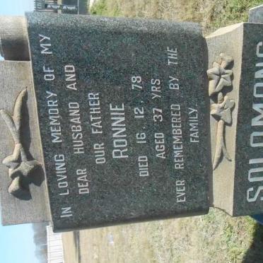 SOLOMONS Ronnie -1978