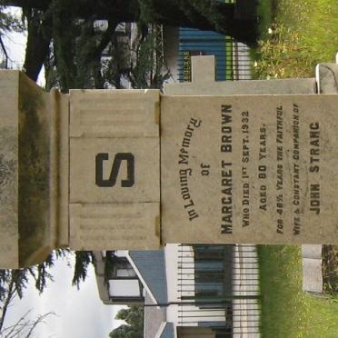 STRANG Margaret Brown -1932