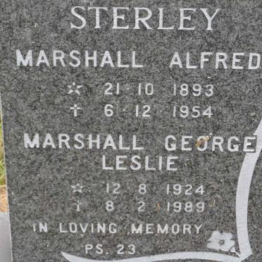 STERLEY Marshall Alfred 1893-1954 :: STERLEY Marshall George Leslie 1924-1989