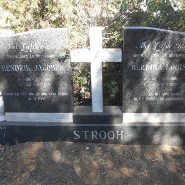 STROOH Hendrik Jacobus 1906-1996 &amp; Berdina Louisa 1905-1997