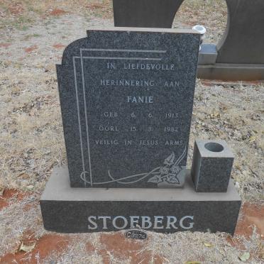 STOFBERG Fanie 1913-1982