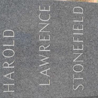 STONEFIELD Harold Lawrence 1913-1984