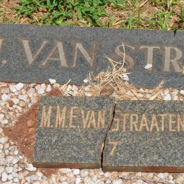 STRAATEN W.J., van &amp; M.M.E.
