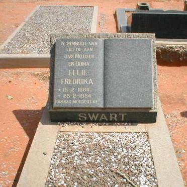 SWART Ellie Fredrika 1884-1954