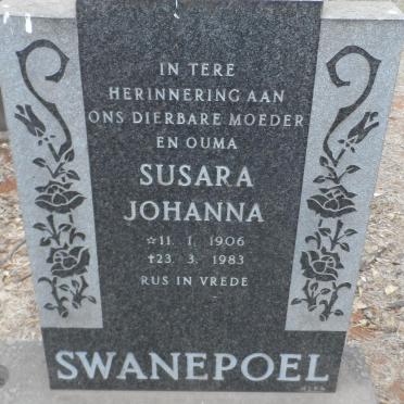 SWANEPOEL Susara Johanna 1906-1983