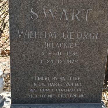 SWART Wilhelm George 1938-1976