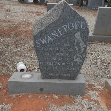 SWANEPOEL Petrus Andries 1928-1982