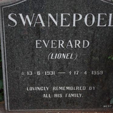 SWANEPOEL Everard 1931-1959