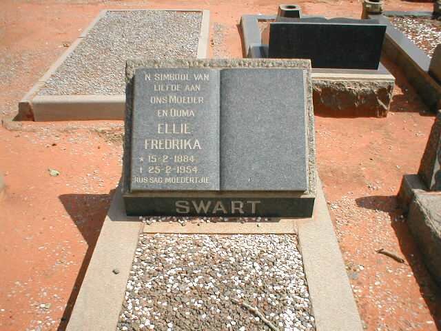 SWART Ellie Fredrika 1884-1954