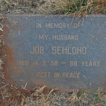 SEHLOHO Job -1958
