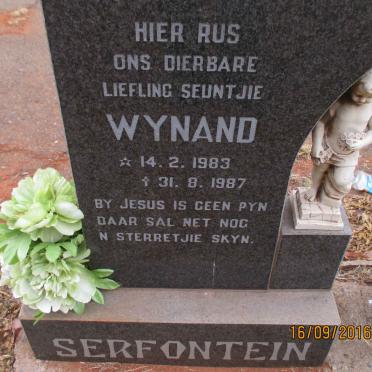 SERFONTEIN Wynand 1983-1987