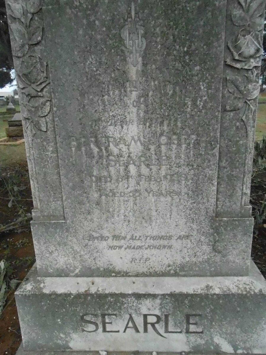 SEARLE Bertram Joseph -1938