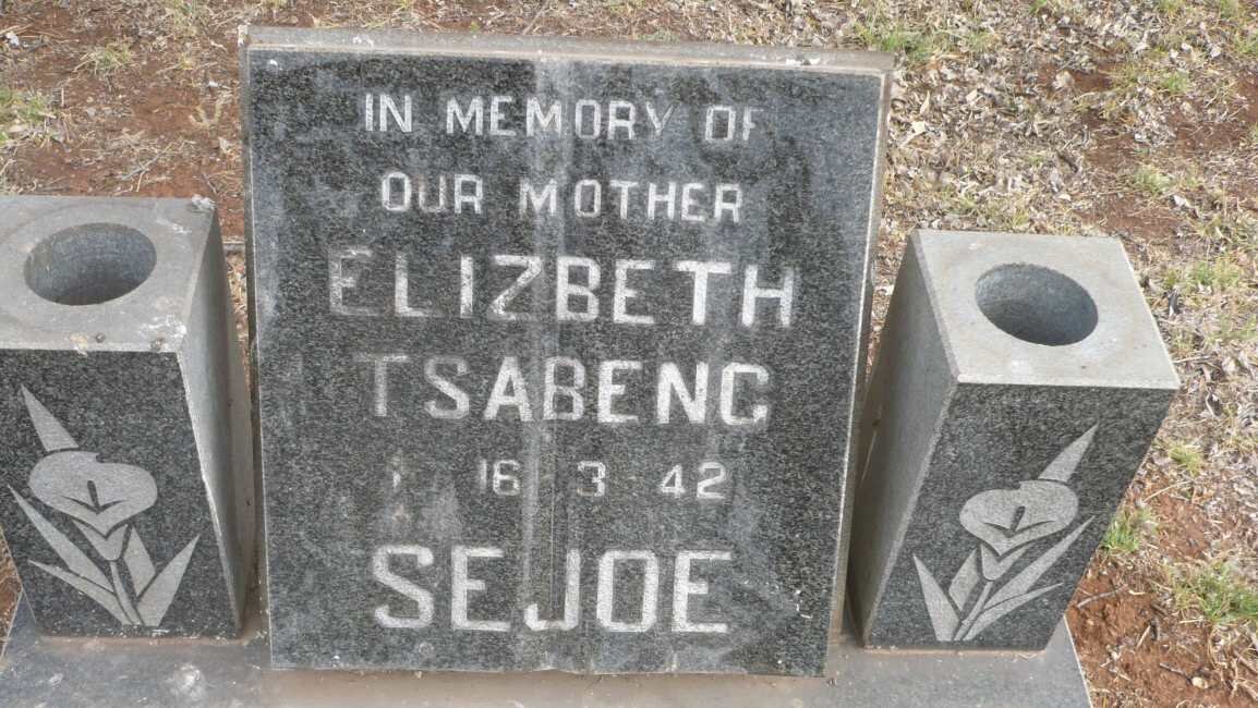 SEJOE Elizbeth Tsabeng -1942
