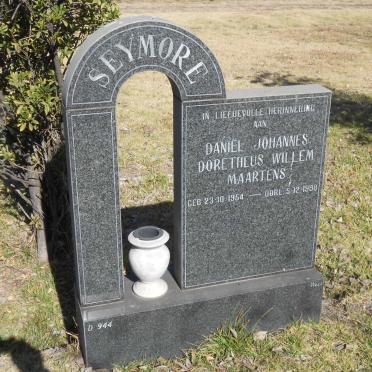 SEYMORE Daniël Johannes Doretheus Willem Maartens 1954-1998