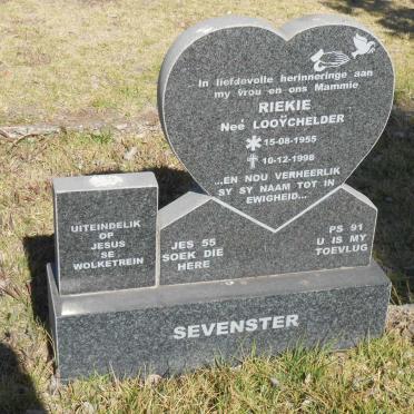 SEVENSTER Riekie nee LOÖYCHELDER 1955-1998