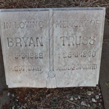 TRUSS Bryan 1929-1940