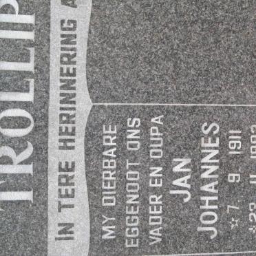 TROLLIP Jan Johannes 1911-1982
