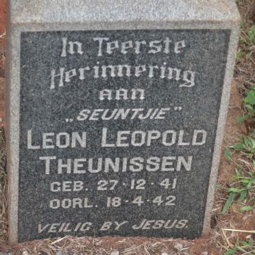 THEUNISSEN Leon Leopold 1941-1942