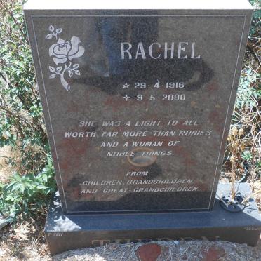 THERON Rachel 1916-2000