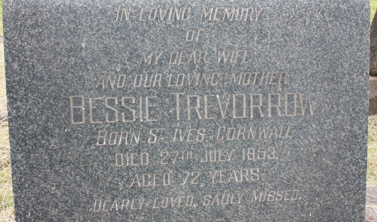 TREVORROW Bessie -1953