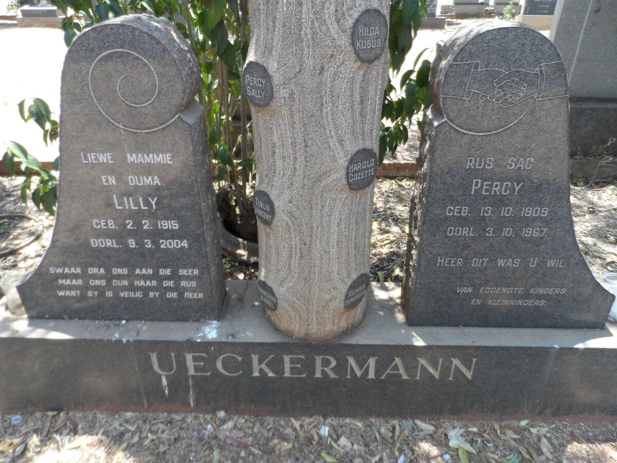 UECKERMANN Percy 1909-1967 &amp; Lilly 1915-2004