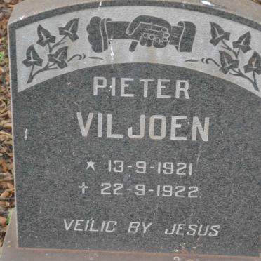 VILJOEN Pieter 1921-1922