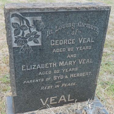 VEAL George &amp;  Elizabeth Mary