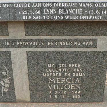 VILJOEN Mercia 1944-1985 :: VILJOEN Lynn Blanché 1968-2014