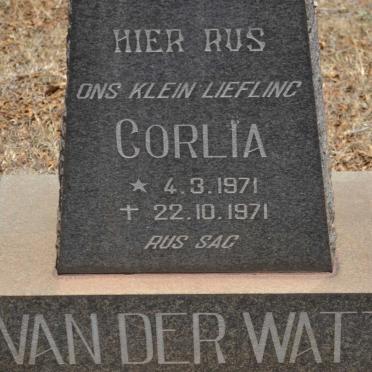 WATT Corlia, van der 1971-1971