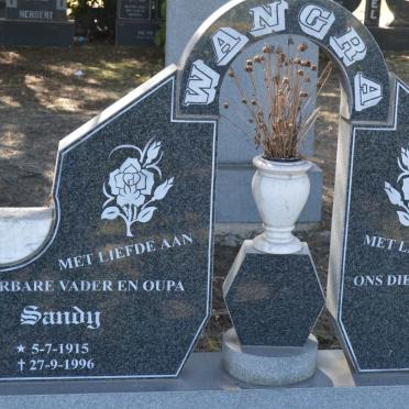 WANGRA Sandy 1915-1996 &amp; Cecilia 1923-1997