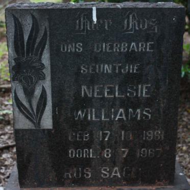 WILLIAMS Neelsie 1961-1967